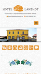 Mobile Screenshot of hotellanzhot.cz